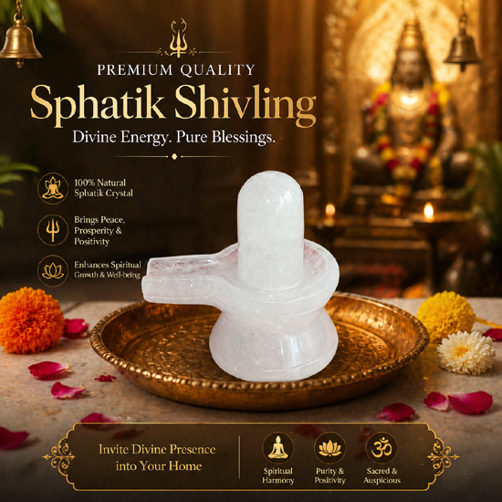 Original Sphatik Shivling